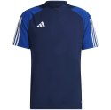 Adidas teamwear Koszulka męska adidas Tiro 23 Competition Jersey granatowa HK7637