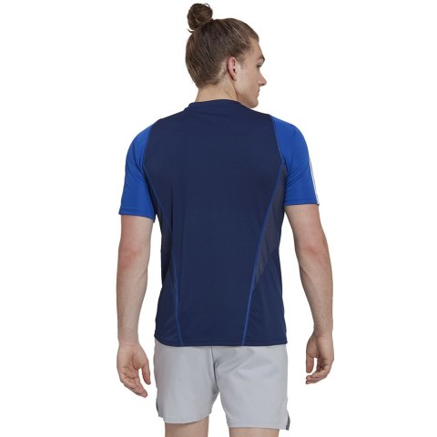 Adidas teamwear Koszulka męska adidas Tiro 23 Competition Jersey granatowa HK7637 Adidas teamwear Koszulka męska adidas Tiro 23 Competition Jersey granatowa HK7637