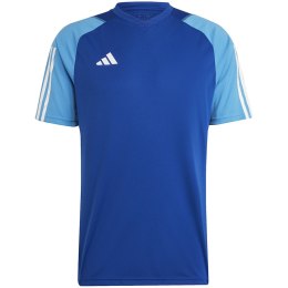 Adidas teamwear Koszulka męska adidas Tiro 23 Competition Jersey niebieska HU1296