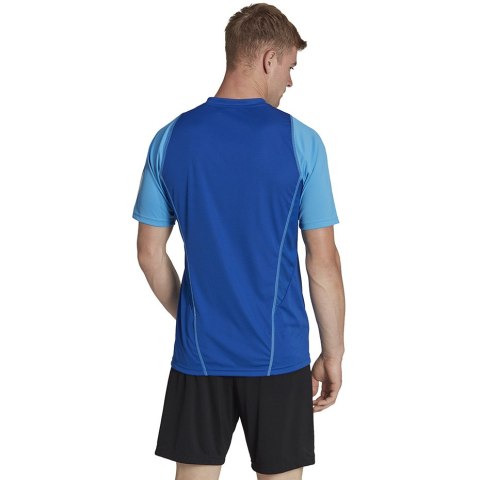 Adidas teamwear Koszulka męska adidas Tiro 23 Competition Jersey niebieska HU1296 Adidas teamwear Koszulka męska adidas Tiro 23 Competition Jersey niebieska HU1296