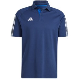 Adidas teamwear Koszulka męska adidas Tiro 23 Competition Polo granatowa HK8052