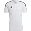 Adidas teamwear Koszulka męska adidas Tiro 23 League Jersey biała HR4610 Adidas teamwear Koszulka męska adidas Tiro 23 League Jersey biała HR4610