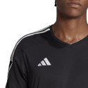 Adidas teamwear Koszulka męska adidas Tiro 23 League Jersey czarna HR4607 Adidas teamwear Koszulka męska adidas Tiro 23 League Jersey czarna HR4607