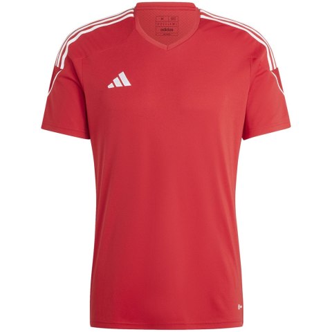 Adidas teamwear Koszulka męska adidas Tiro 23 League Jersey czerwona HT6128 Adidas teamwear Koszulka męska adidas Tiro 23 League Jersey czerwona HT6128