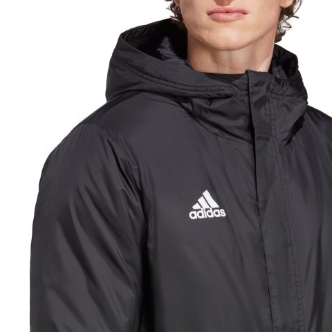 Adidas teamwear Kurtka męska adidas Entrada 22 Stadium czarna IB6076 Adidas teamwear Kurtka męska adidas Entrada 22 Stadium czarna IB6076