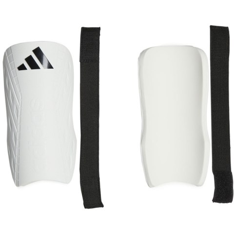 Adidas teamwear Ochraniacze piłkarskie adidas Tiro Club Shin Guards biało-czarne HN5600