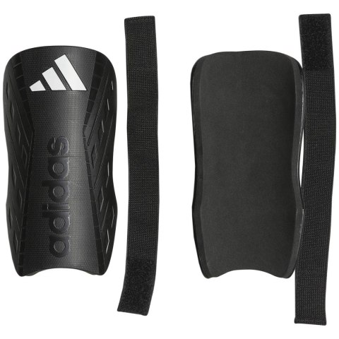 Adidas teamwear Ochraniacze piłkarskie adidas Tiro Club Shin Guards czarno-białe HN5601