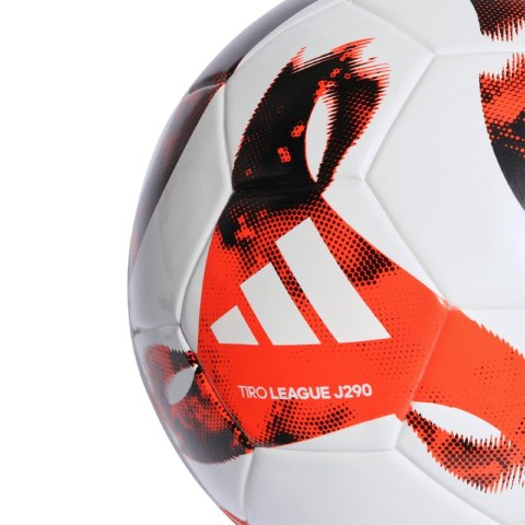 Adidas teamwear Piłka nożna adidas Tiro Junior 290 League biało-czerwona HT2424 Adidas teamwear Piłka nożna adidas Tiro Junior 290 League biało-czerwona HT2424