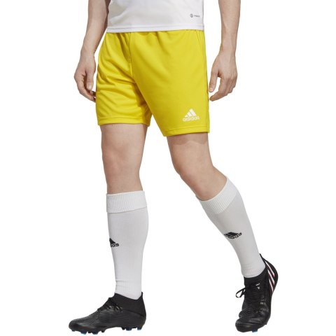 Adidas teamwear Spodenki męskie adidas Entrada 22 żółte IC7404 Adidas teamwear Spodenki męskie adidas Entrada 22 żółte IC7404