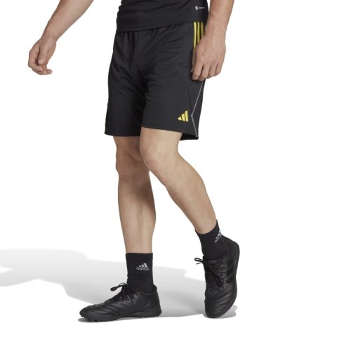 Adidas teamwear Spodenki męskie adidas Tiro 23 Competition Training czarne HU1299 Adidas teamwear Spodenki męskie adidas Tiro 23 Competition Training czarne HU1299