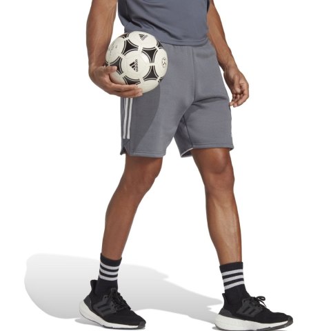 Adidas teamwear Spodenki męskie adidas Tiro 23 League Sweat szare HZ3017 Adidas teamwear Spodenki męskie adidas Tiro 23 League Sweat szare HZ3017