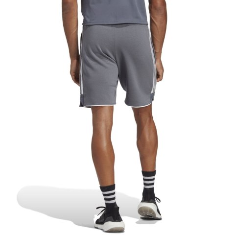Adidas teamwear Spodenki męskie adidas Tiro 23 League Sweat szare HZ3017 Adidas teamwear Spodenki męskie adidas Tiro 23 League Sweat szare HZ3017