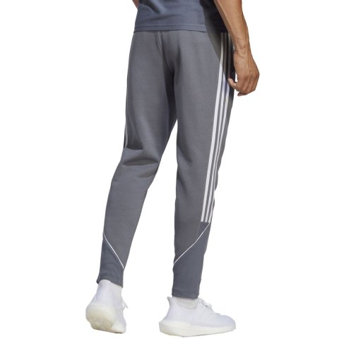 Adidas teamwear Spodnie męskie adidas Tiro 23 League Sweat Tracksuit Bottoms szare HZ3019 Adidas teamwear Spodnie męskie adidas Tiro 23 League Sweat Tracksuit Bottoms szare HZ3019