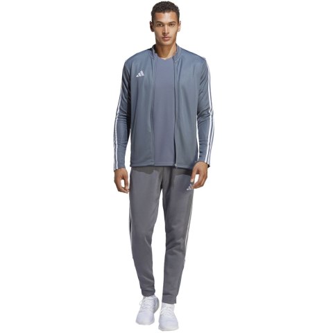 Adidas teamwear Spodnie męskie adidas Tiro 23 League Sweat Tracksuit Bottoms szare HZ3019 Adidas teamwear Spodnie męskie adidas Tiro 23 League Sweat Tracksuit Bottoms szare HZ3019