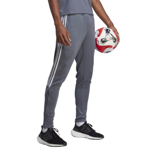 Adidas teamwear Spodnie męskie adidas Tiro 23 League szare IB8478 Adidas teamwear Spodnie męskie adidas Tiro 23 League szare IB8478