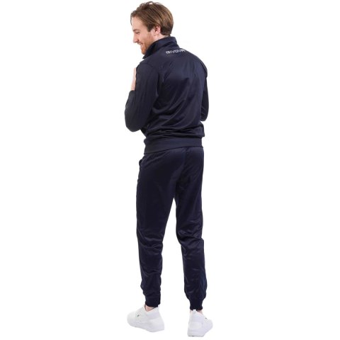 Givova Dres Givova Tuta Visa Triacetato granatowo-biały TR018 0403 Givova Dres Givova Tuta Visa Triacetato granatowo-biały TR018 0403