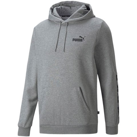 Puma Bluza męska Puma ESS+ Tape Hoodie FL szara 849040 03