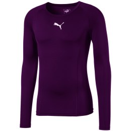 Puma Koszulka męska Puma LIGA Baselayer LS fioletowa 655920 10