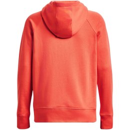 Under Armour Bluza damska Under Armour Rival Fleece HB Hoodie pomarańczowa 1356317 877