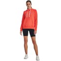 Under Armour Bluza damska Under Armour Rival Fleece HB Hoodie pomarańczowa 1356317 877