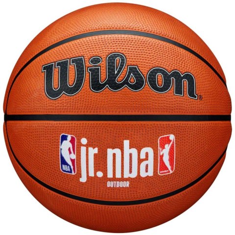 Wilson Piłka koszykowa Wilson JR NBA Logo Auth Outdoor pomarańczowa WZ3011801XB6