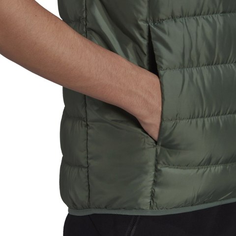 Adidas Kamizelka męska adidas Essentials Down Vest zielona HK4650 Adidas Kamizelka męska adidas Essentials Down Vest zielona HK4650