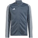 Adidas teamwear Bluza dla dzieci adidas Tiro 23 League Training szara HS3523