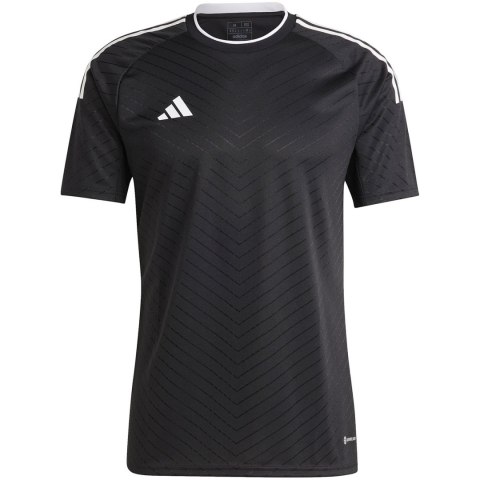 Adidas teamwear Koszulka męska adidas Campeon 23 Jersey czarna HR2623 Adidas teamwear Koszulka męska adidas Campeon 23 Jersey czarna HR2623
