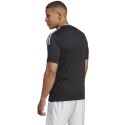 Adidas teamwear Koszulka męska adidas Campeon 23 Jersey czarna HR2623 Adidas teamwear Koszulka męska adidas Campeon 23 Jersey czarna HR2623