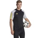 Adidas teamwear Koszulka męska adidas Tiro 23 Competition Jersey czarno-szara HU1295