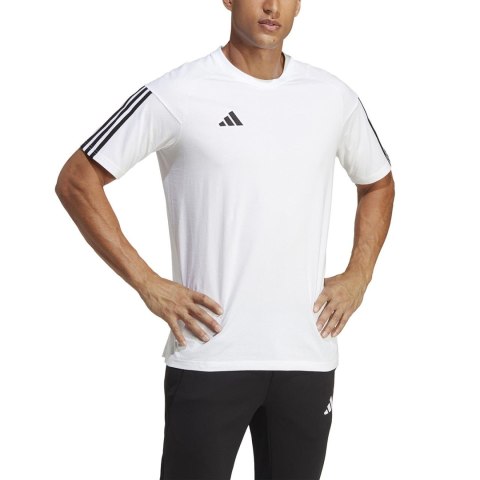 Adidas teamwear Koszulka męska adidas Tiro 23 Competition Tee biała IC4574 Adidas teamwear Koszulka męska adidas Tiro 23 Competition Tee biała IC4574