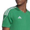 Adidas teamwear Koszulka męska adidas Tiro 23 League Jersey zielona IC7477 Adidas teamwear Koszulka męska adidas Tiro 23 League Jersey zielona IC7477