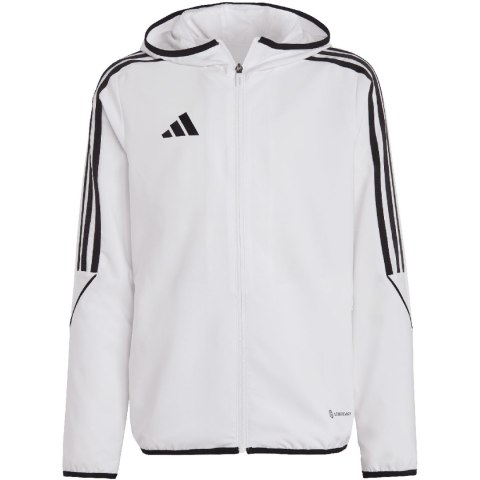 Adidas teamwear Kurtka dla dzieci adidas Tiro 23 League Windbreaker biała IA1621