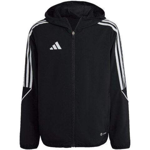 Adidas teamwear Kurtka dla dzieci adidas Tiro 23 League Windbreaker czarna IA1623