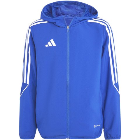 Adidas teamwear Kurtka dla dzieci adidas Tiro 23 League Windbreaker niebieska IA1626