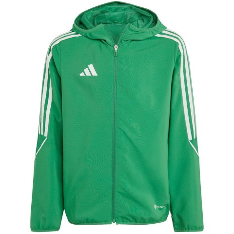 Adidas teamwear Kurtka dla dzieci adidas Tiro 23 League Windbreaker zielona IA1625