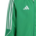 Adidas teamwear Kurtka dla dzieci adidas Tiro 23 League Windbreaker zielona IA1625