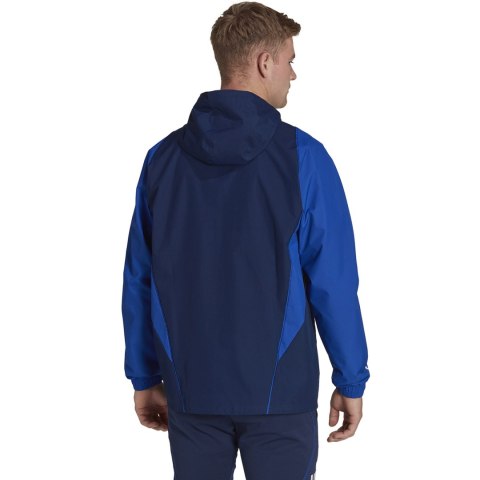 Adidas teamwear Kurtka męska adidas Tiro 23 Competition All-Weather granatowo-niebieska HK7657 Adidas teamwear Kurtka męska adidas Tiro 23 Competition All-Weather granatowo-niebieska HK7657