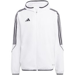 Adidas teamwear Kurtka męska adidas Tiro 23 League Windbreaker biała HZ9068