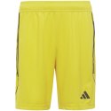 Adidas teamwear Spodenki dla dzieci adidas Tiro 23 League żólte IB8095