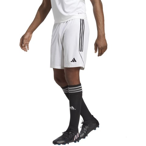 Adidas teamwear Spodenki męskie adidas Tiro 23 League białe IB8083 Adidas teamwear Spodenki męskie adidas Tiro 23 League białe IB8083