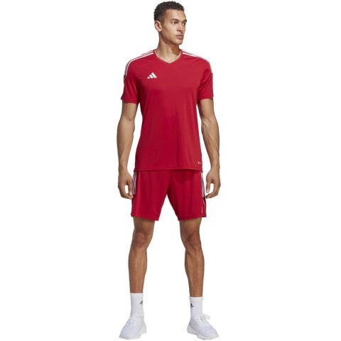 Adidas teamwear Spodenki męskie adidas Tiro 23 League czerwone IB8082 Adidas teamwear Spodenki męskie adidas Tiro 23 League czerwone IB8082