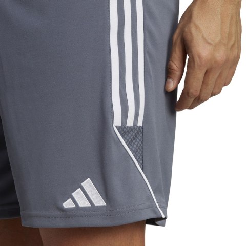 Adidas teamwear Spodenki męskie adidas Tiro 23 League szare IC7488 Adidas teamwear Spodenki męskie adidas Tiro 23 League szare IC7488