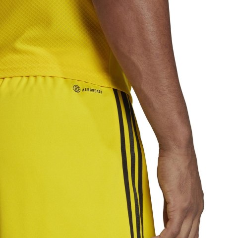 Adidas teamwear Spodenki męskie adidas Tiro 23 League żółte IB8085 Adidas teamwear Spodenki męskie adidas Tiro 23 League żółte IB8085