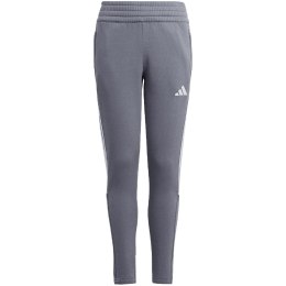 Adidas teamwear Spodnie dla dzieci adidas Tiro 23 League Sweat szare HZ3020