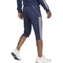 Adidas teamwear Spodnie męskie adidas Tiro 23 League 3/4 granatowe HS7235