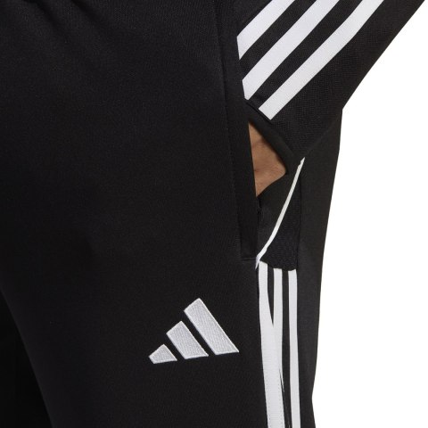 Adidas teamwear Spodnie męskie adidas Tiro 23 League Training czarne HS7230 Adidas teamwear Spodnie męskie adidas Tiro 23 League Training czarne HS7230