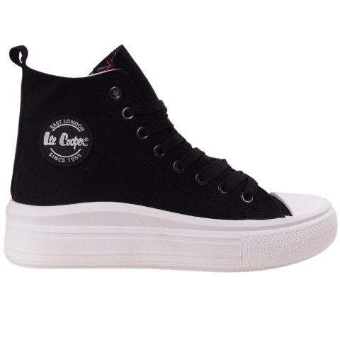 Lee Cooper Buty damskie Lee Cooper czarno-białe LCW-23-44-1629LA