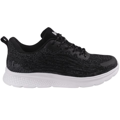 Lee Cooper Buty męskie Lee Cooper czarno-szare LCW-22-32-1227M