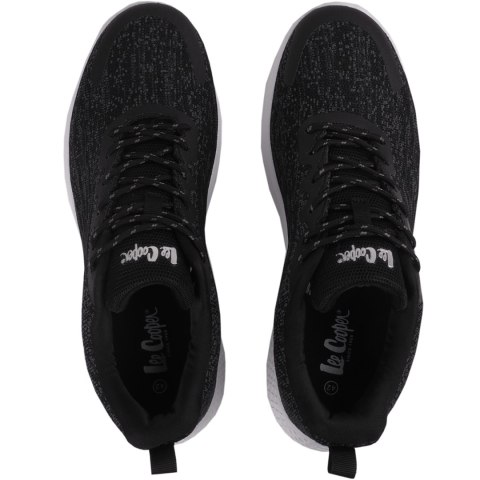 Lee Cooper Buty męskie Lee Cooper czarno-szare LCW-22-32-1227M Lee Cooper Buty męskie Lee Cooper czarno-szare LCW-22-32-1227M